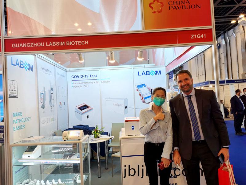 【展會迴顧(gu)】藍勃(bo)生(sheng)物精綵亮相2022 MEDLAB Middle East